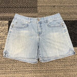 Gloria Vanderbilt Light Blue Jean Shorts